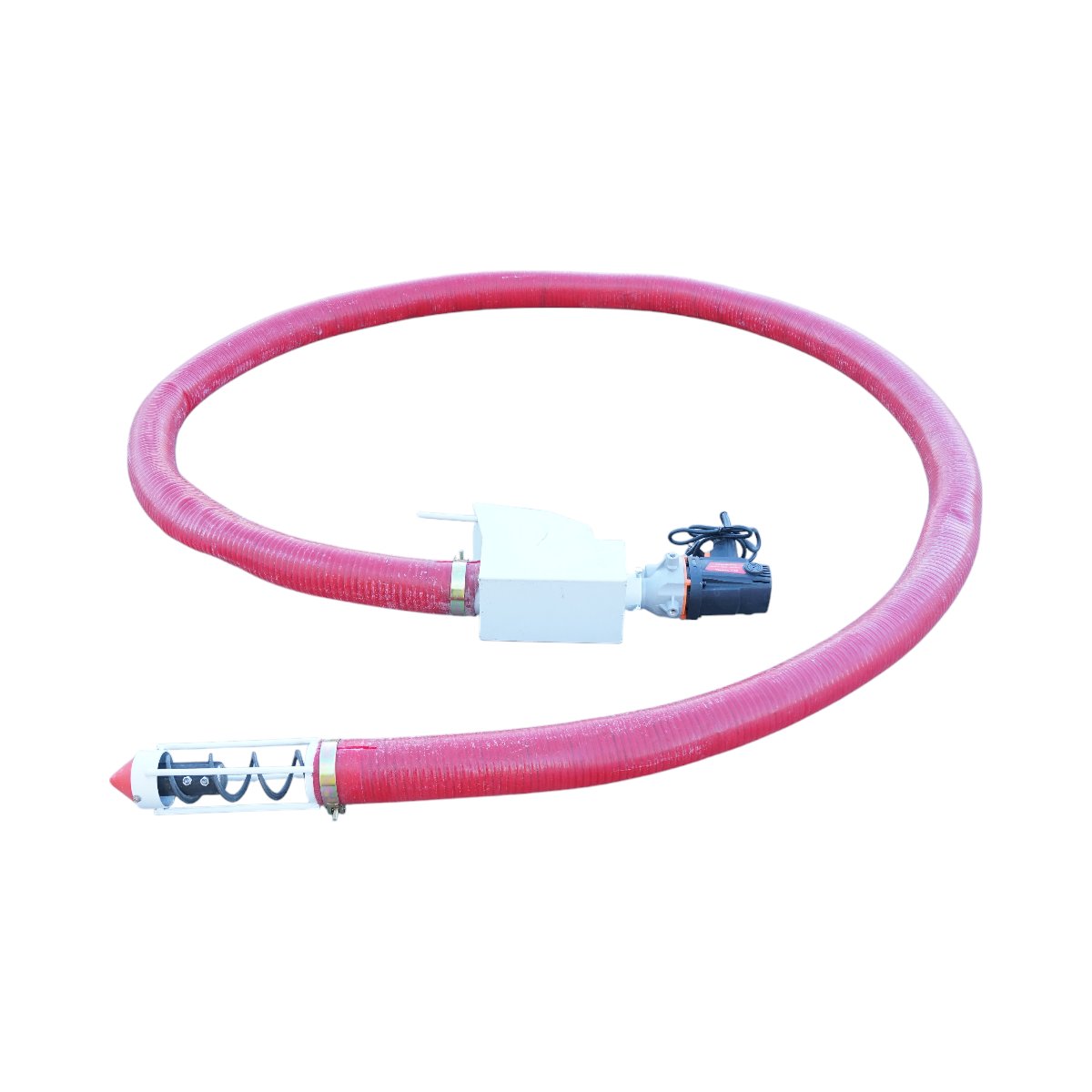 Snec flexibil cereale 220V, 2800W portabil cu furtun 5.3m, diametru 90mm, viteza 1700 r/min